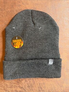 Polar Extreme Sherpa-Lined Black Knit Beanie